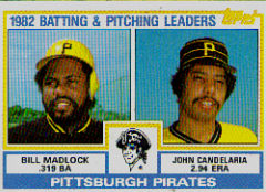 1983 Topps      291     Pirates TL Bill Madlock#{John Candelaria